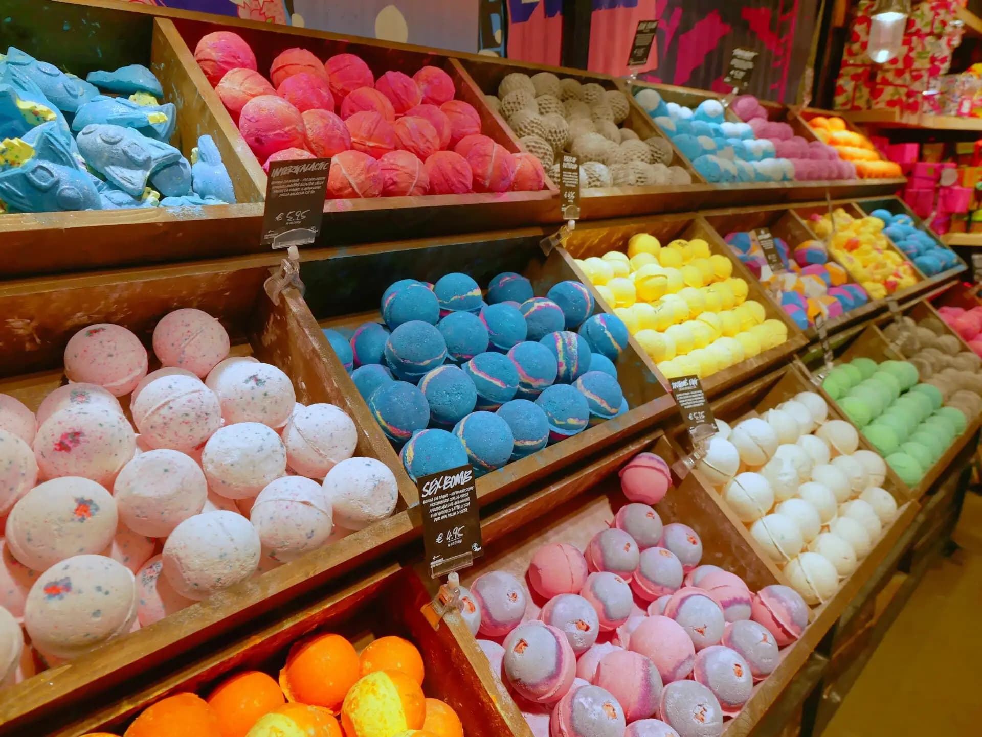 High quality Lush bath bombs