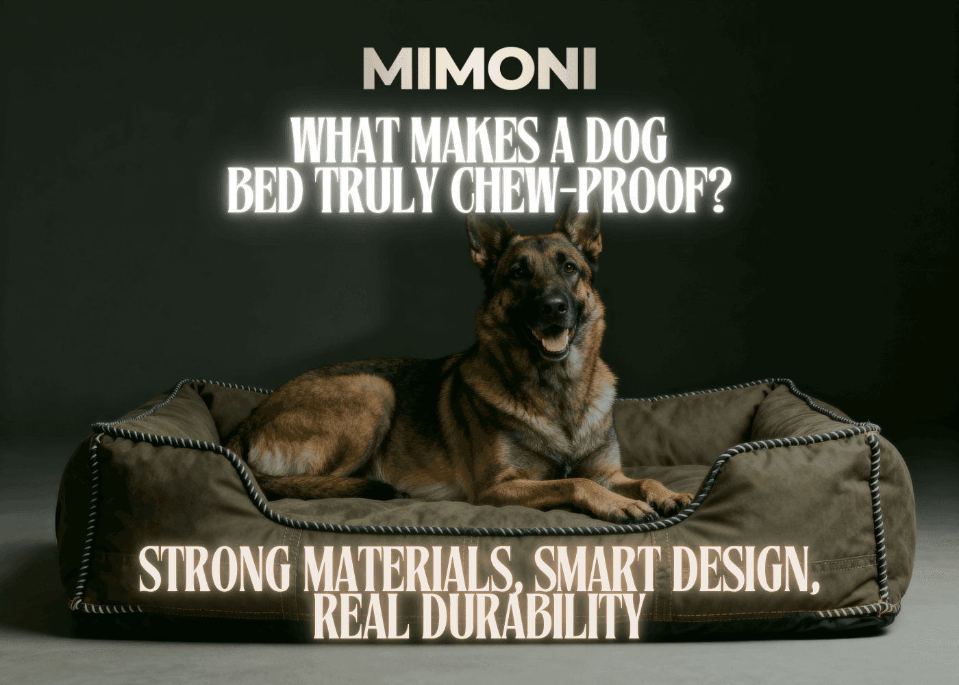 What Makes a Dog Bed Truly Chew-Proof?